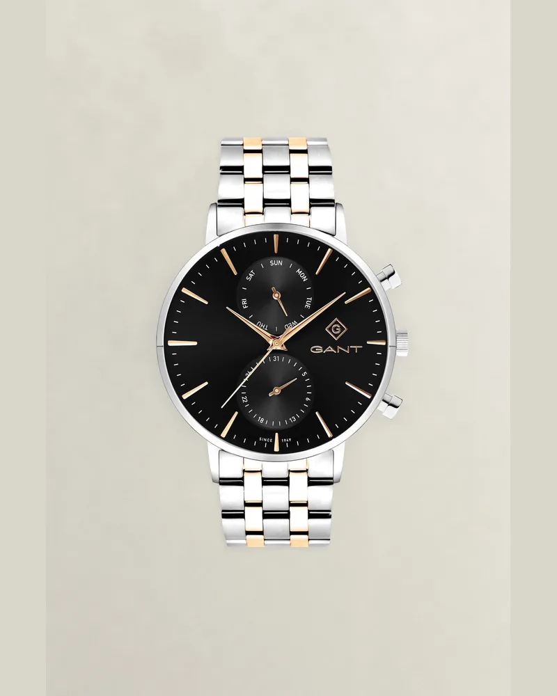 Gant Herren Park Hill Day-Date II Watch EBONY Schwarz Ebony