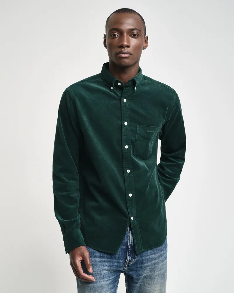 Gant Herren Regular Fit Cordhemd 