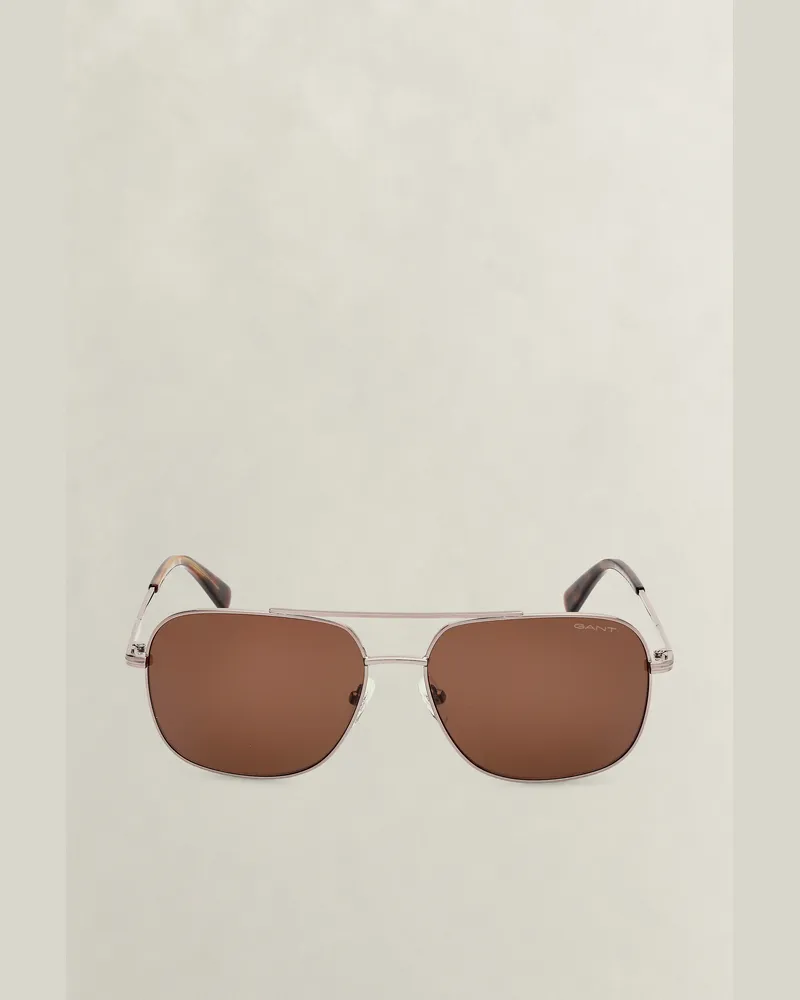 Gant Herren Navigator Sonnenbrille Braun Braun
