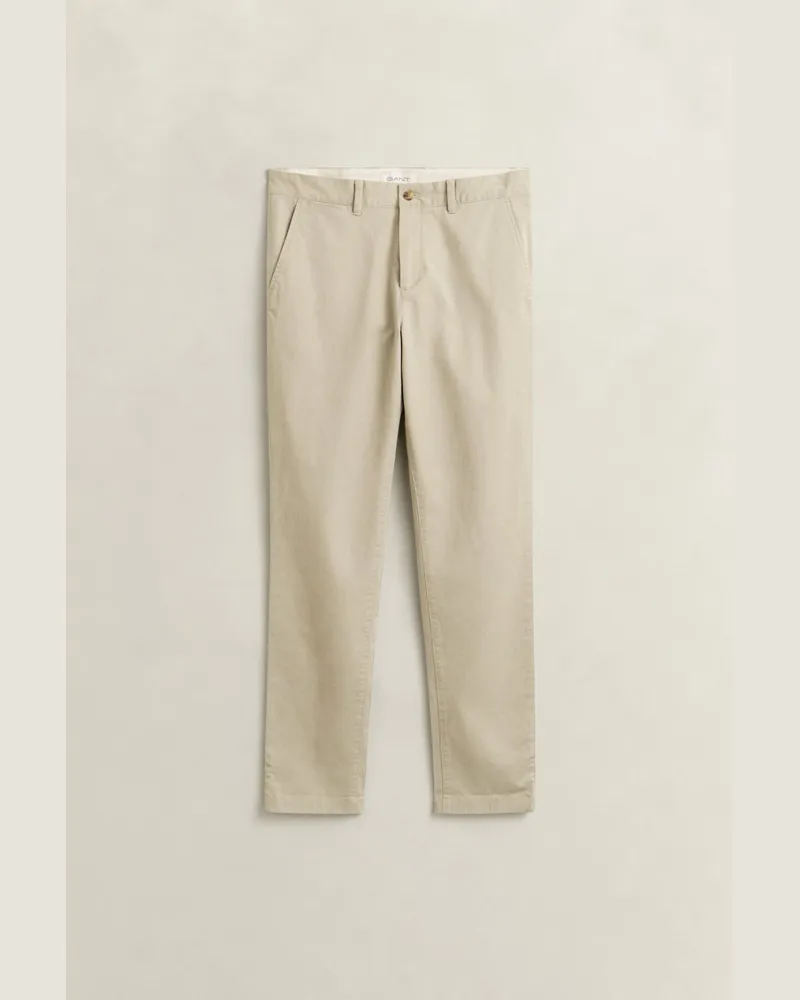 Gant Herren Classic Slim Fit Chinohose CLAY BEIGE Clay