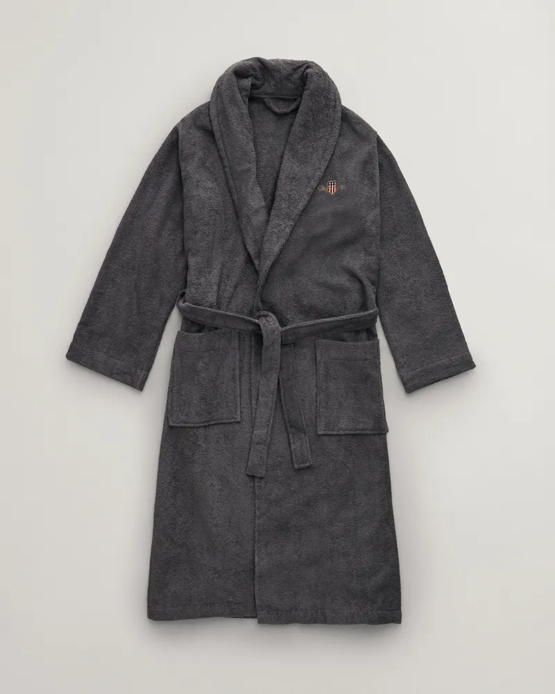 Gant Home Archive Shield Terry Cloth Bademantel 