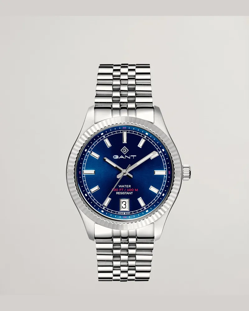 Gant Herren Sussex 44 Armbanduhr COLLEGE Blau College