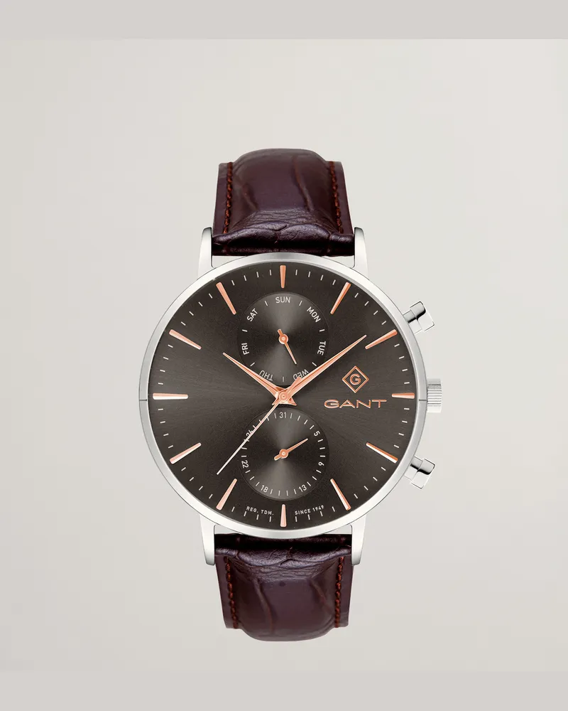 Gant Herren Park Hill Day-Date II Watch ANTRACITE Antracite