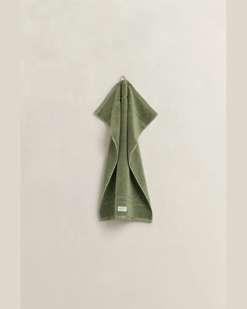 Gant Wohnaccessoires Premium Handtuch 30 x 50 AGAVE Grün Agave