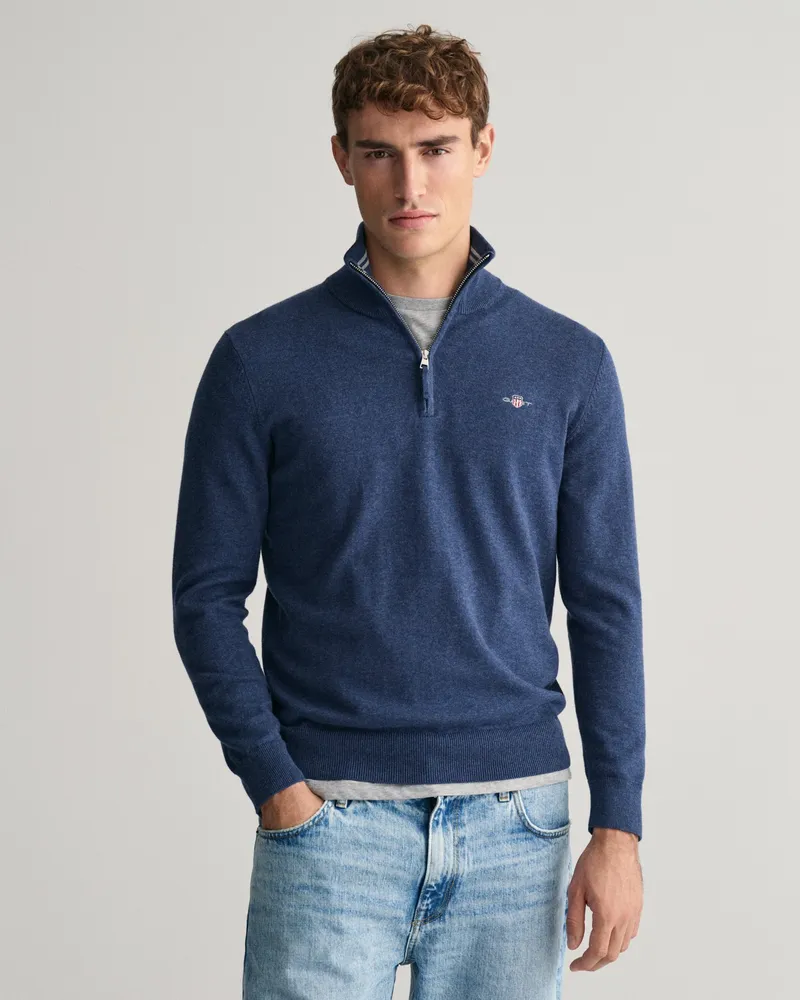 Gant Herren Classic Troyer aus Baumwolle 