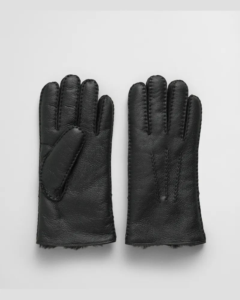 Gant Herren Shearling Handschuhe 