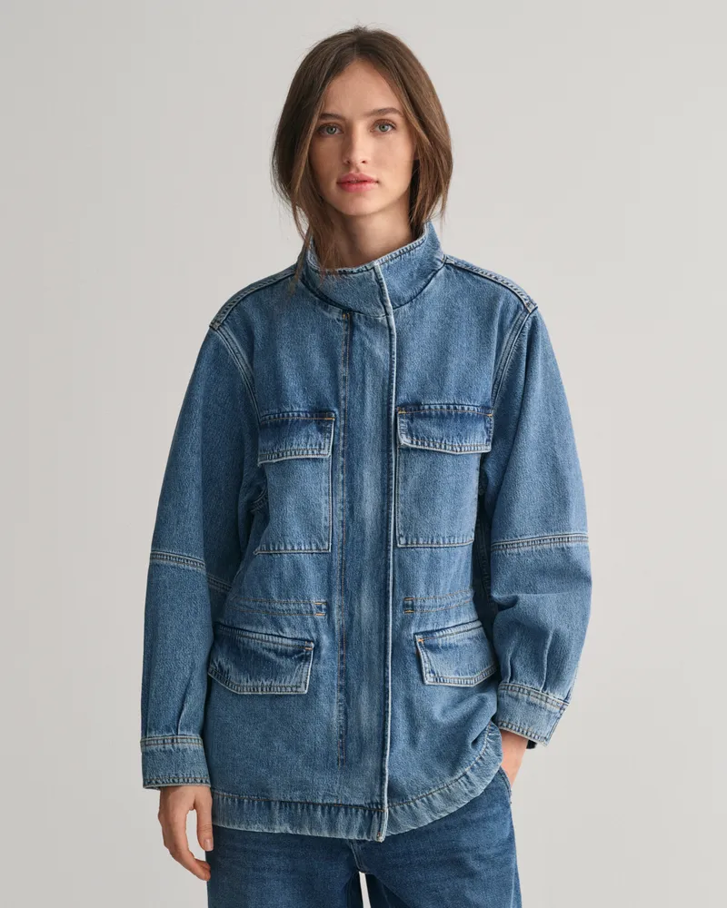 Gant Damen Denim Field Jacket 