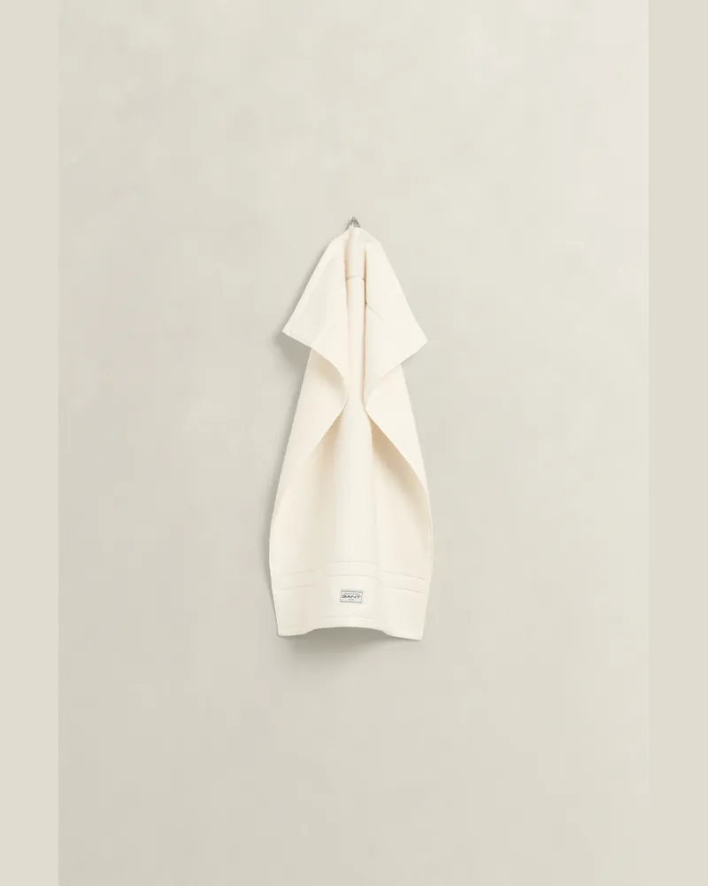 Gant Wohnaccessoires Premium Handtuch 30 x 50 SUGAR Weiß Sugar