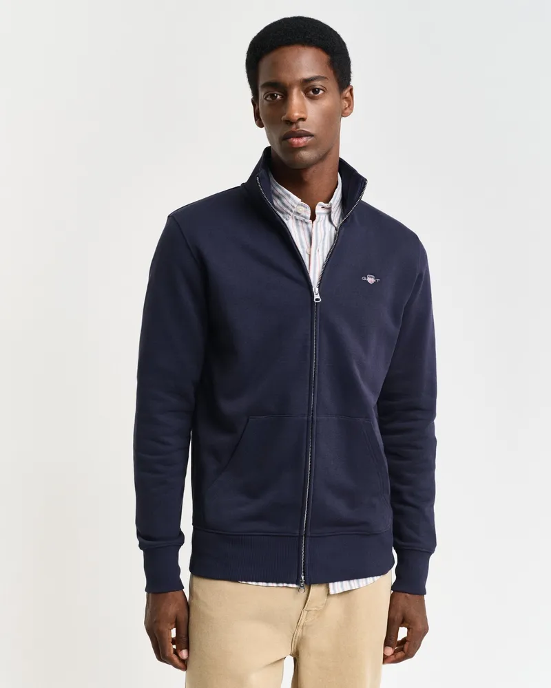 Gant Herren Shield Sweatjacke 