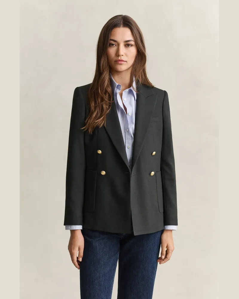 Gant Damen Classic Club Blazer DARK MOSS Grün Dark