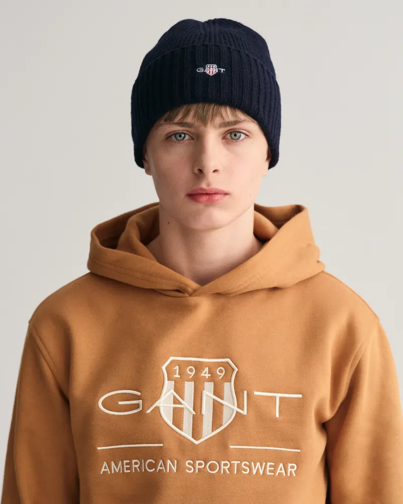 Gant Teens Teens Shield Beanie aus Wolle 