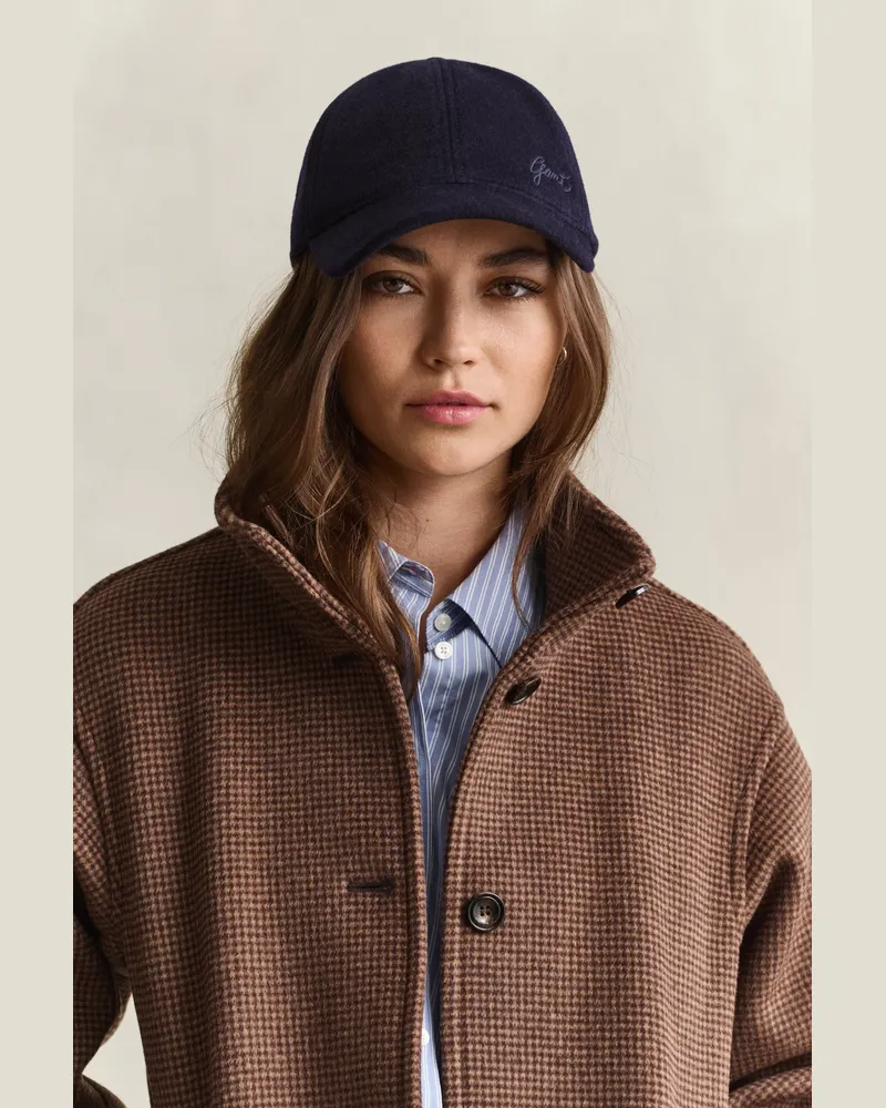 Gant Damen Melton Cap EVENING Blau Evening