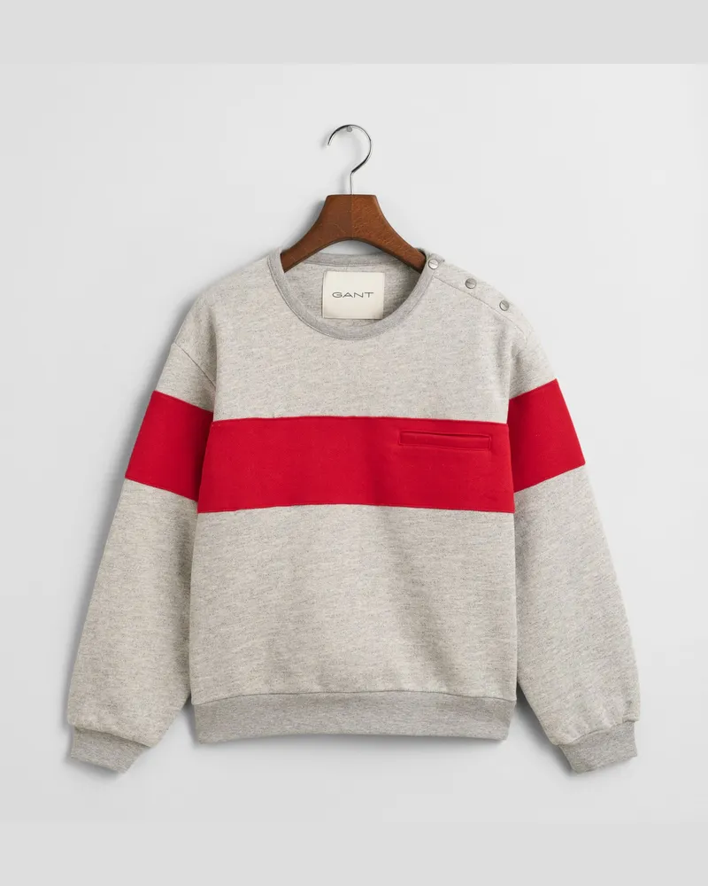 Gant Damen Color Blocked Rundhals-Sweatshirt 