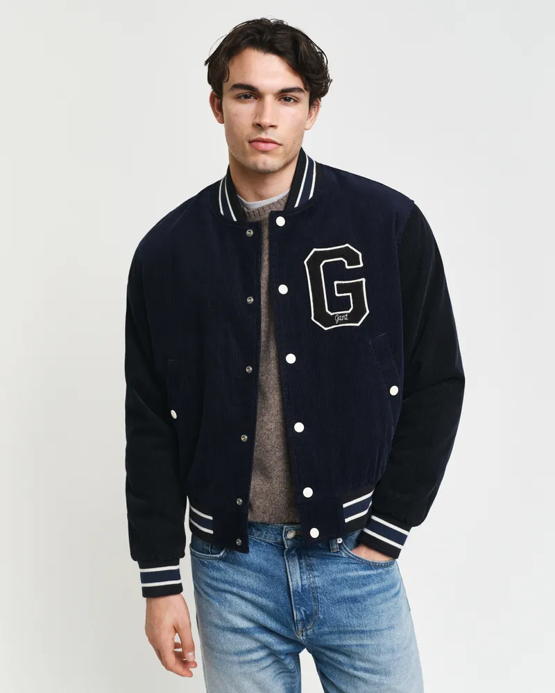 Gant Herren GANT Varsity Cordjacke 