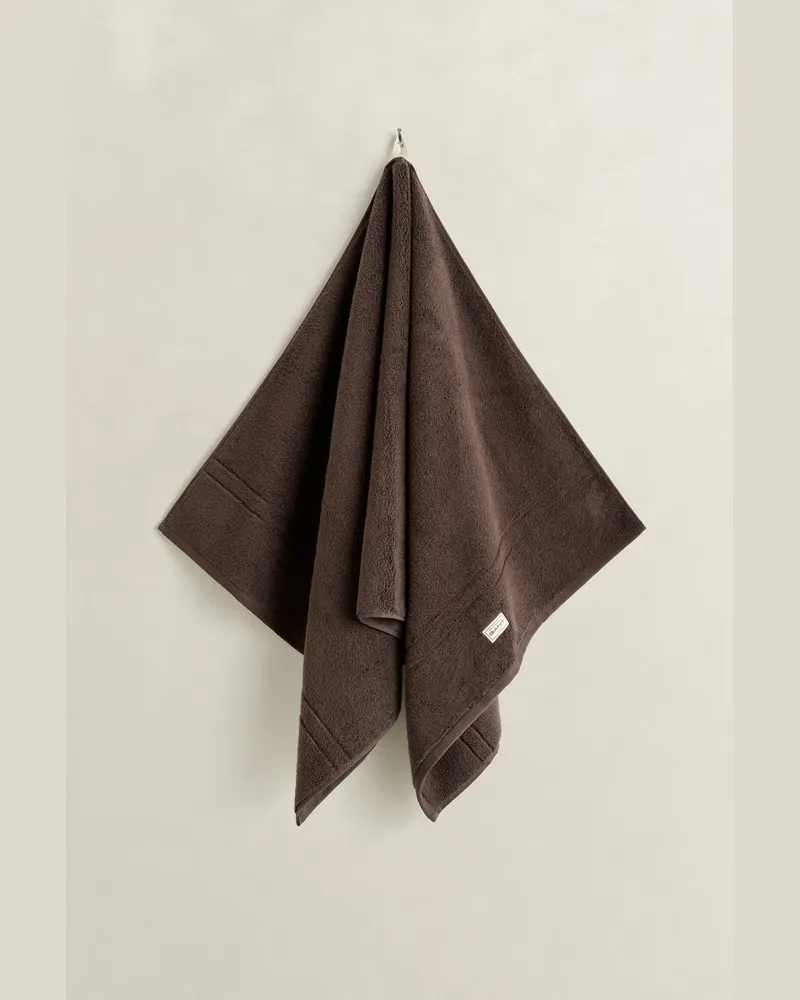 Gant Wohnaccessoires Premium Handtuch 50 x 100 DEEP Braun Deep