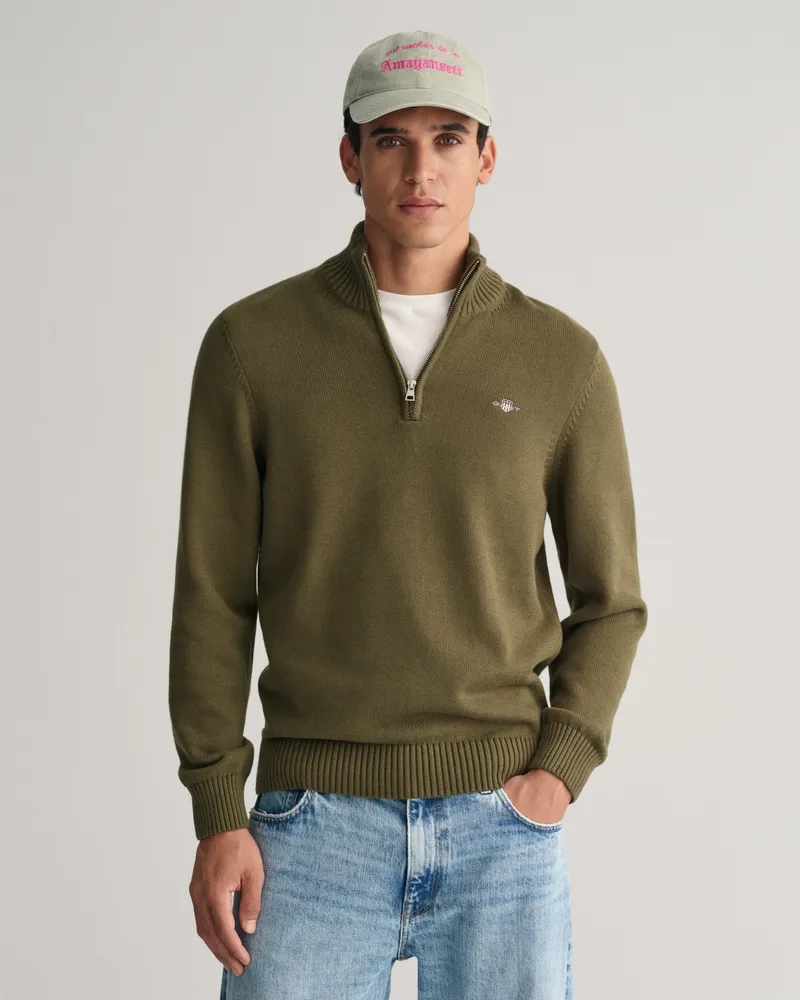 Gant Herren Casual Troyer aus Baumwolle 