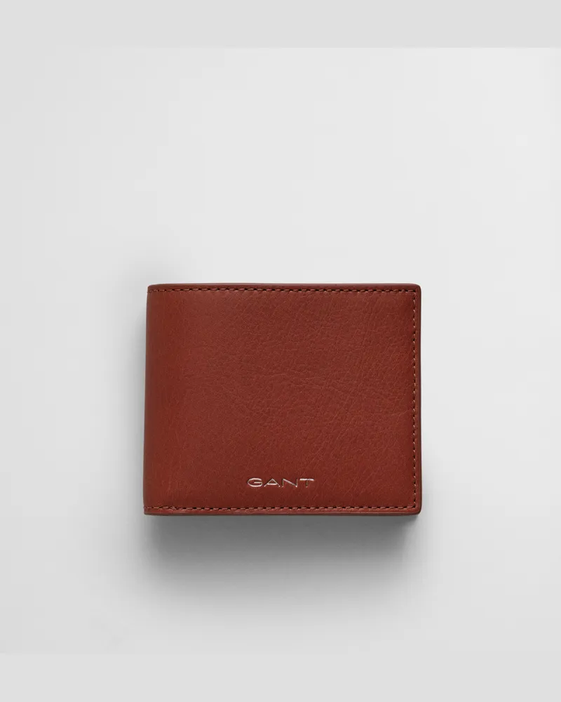 Gant Herren Bifold Geldbörse aus Leder 