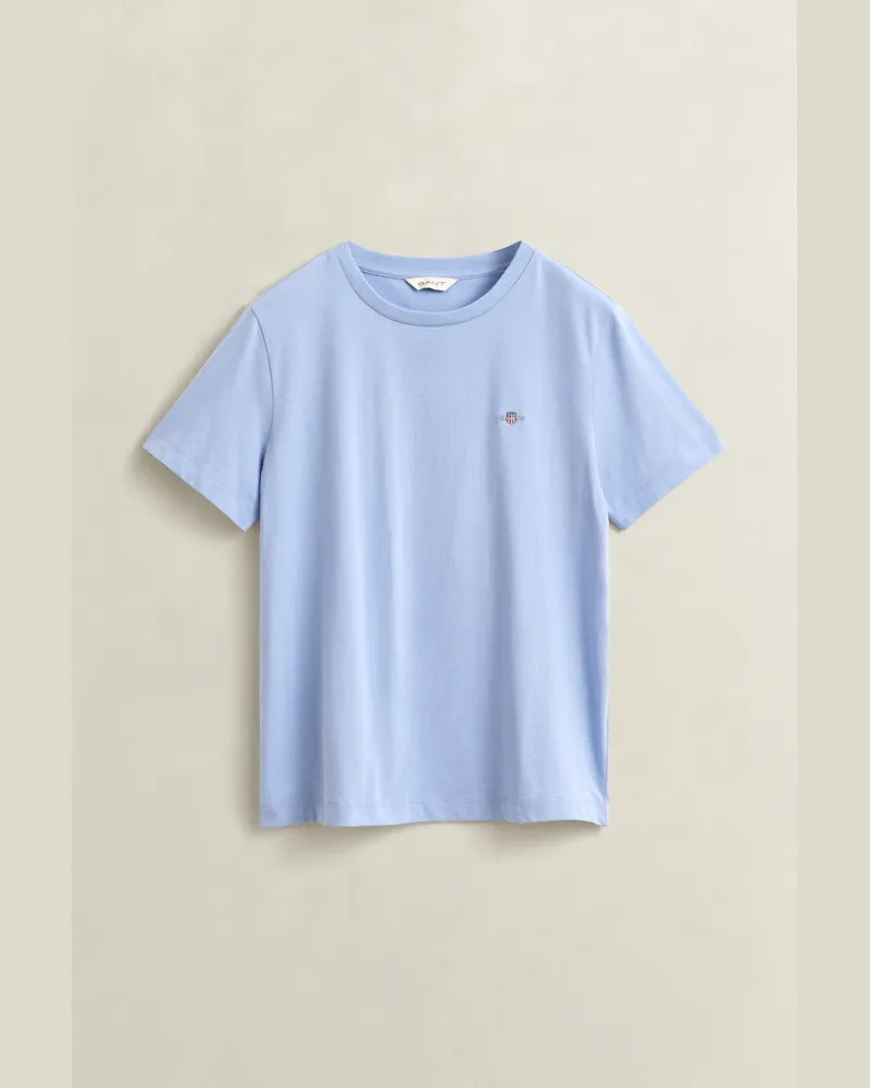 Gant Damen Shield T-Shirt MISTY LAVENDER Misty