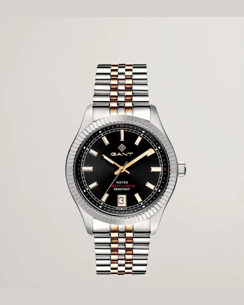 Gant Herren Sussex 44 Armbanduhr Schwarz Schwarz