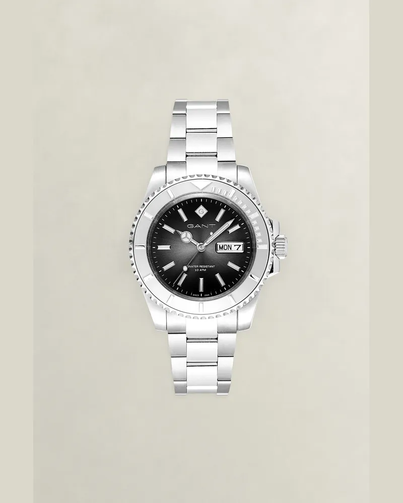 Gant Herren Armbanduhr Watertown Schwarz Schwarz