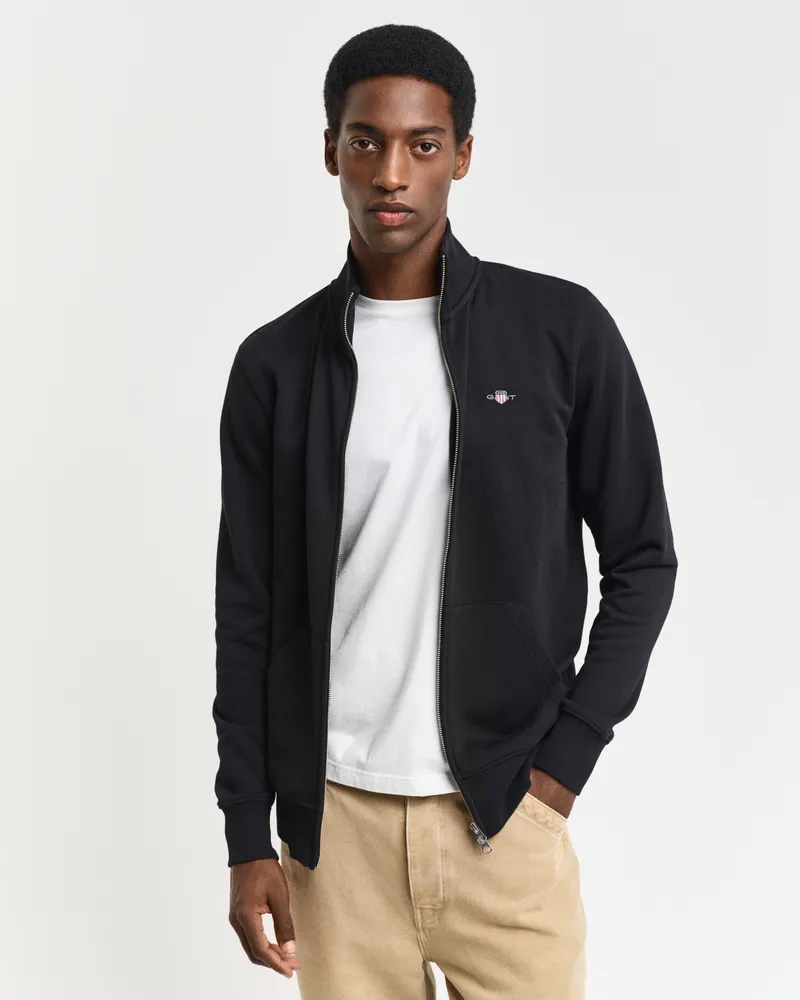 Gant Herren Shield Sweatjacke 