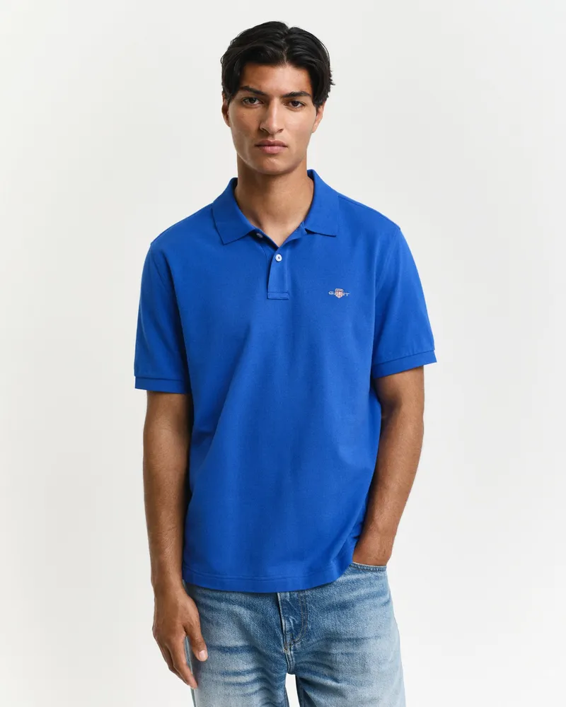 Gant Herren Regular Fit Shield Piqué Poloshirt 