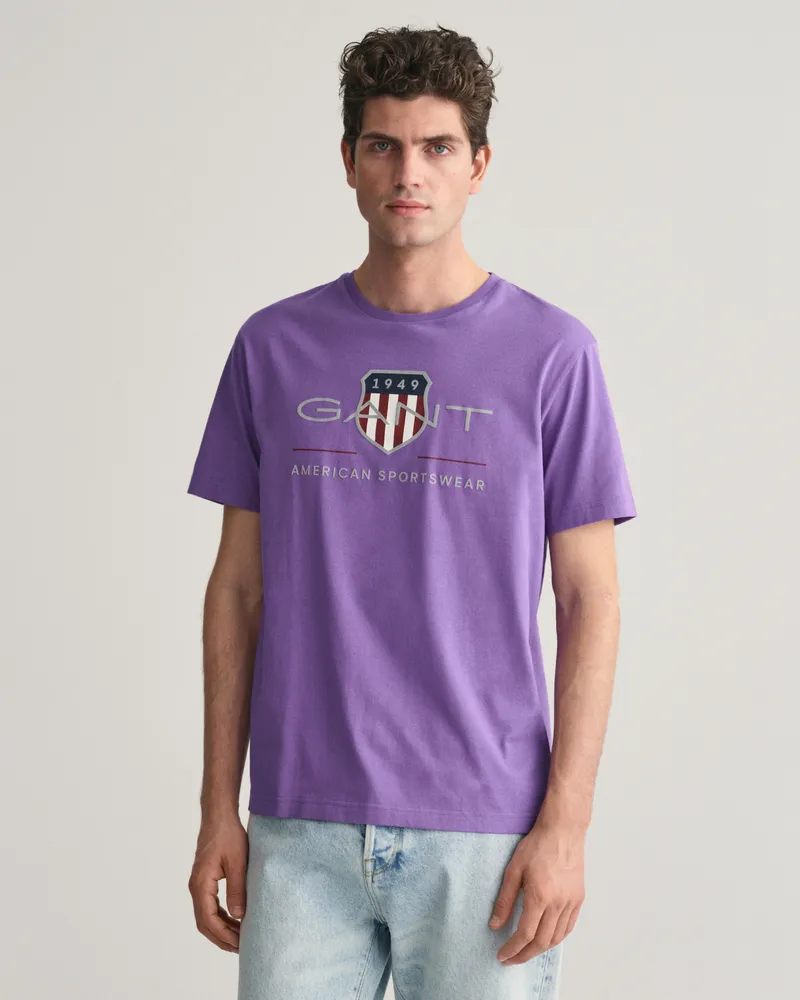 Gant Herren Archive Shield T-Shirt 