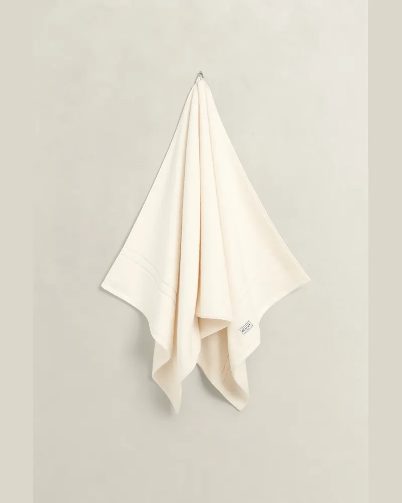 Gant Wohnaccessoires Premium Handtuch 70 x 140 SUGAR Weiß Sugar