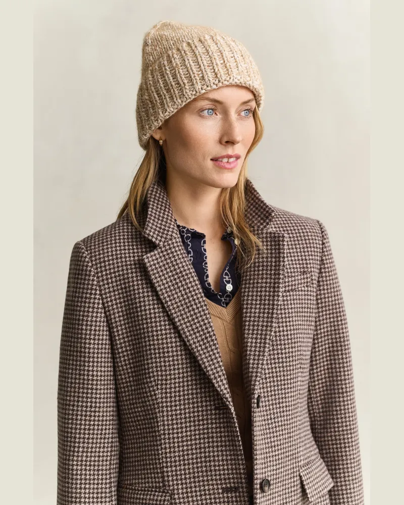 Gant Damen Beanie aus Mouliné-Wollgemisch MULTICOLOR Multicolor
