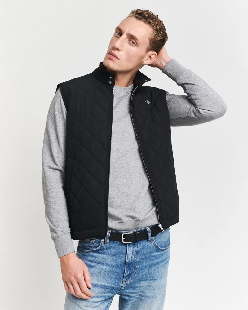 Gant Herren Gesteppte Windcheater Weste 