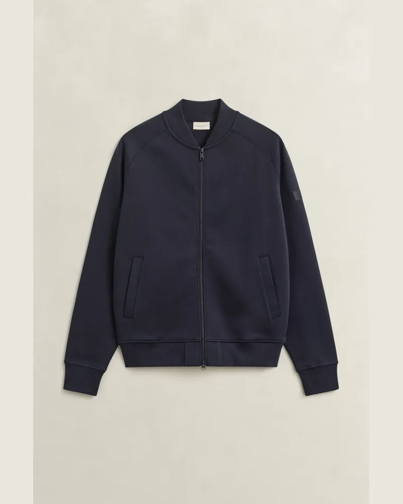 Gant Herren Aviator Sweatjacke EVENING Blau Evening
