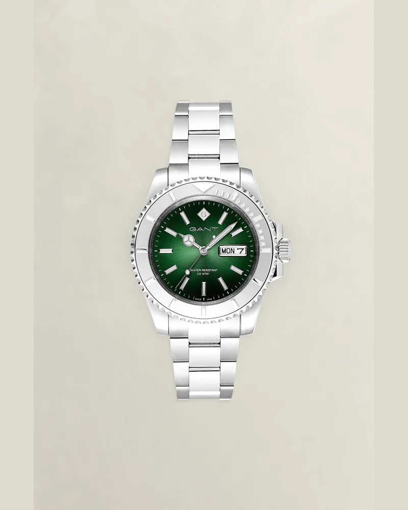 Gant Herren Armbanduhr Watertown FOREST Grün Forest