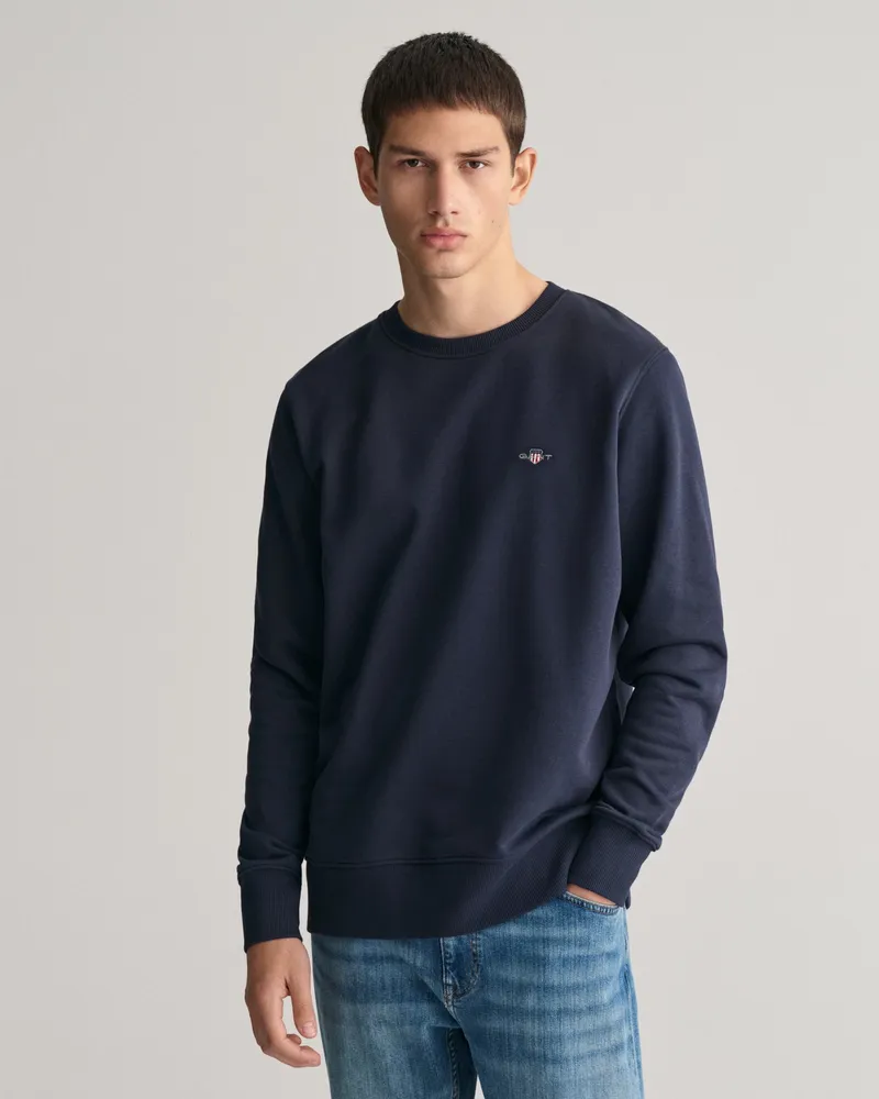 Gant Herren Shield Rundhals-Sweatshirt 