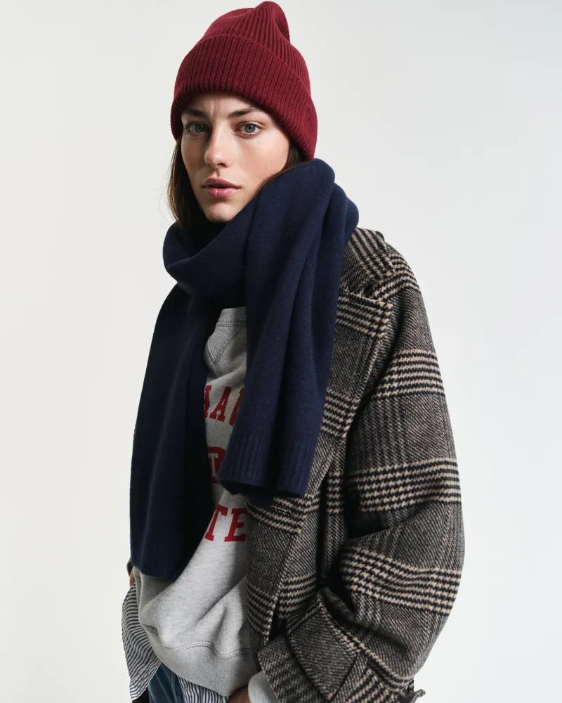 Gant Damen Strickschal aus Wolle 