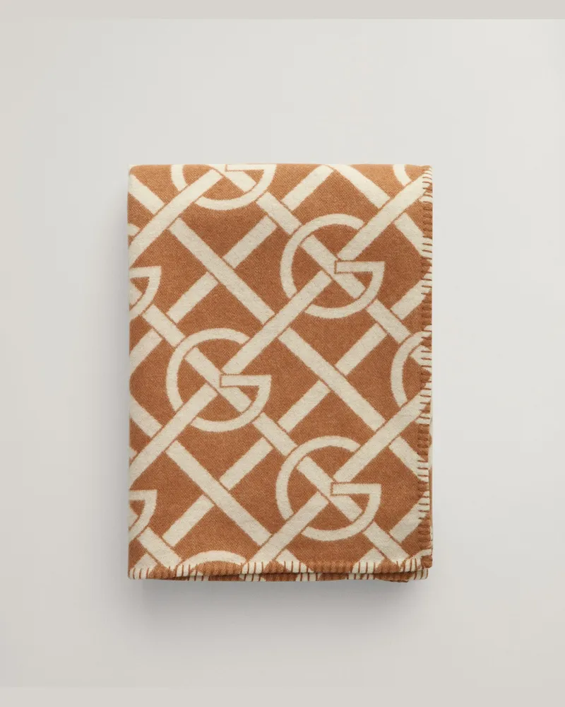 Gant Home G Patterned Decke 