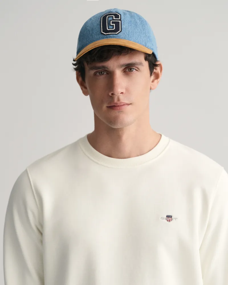 Gant Herren G Badge Denim Cap 