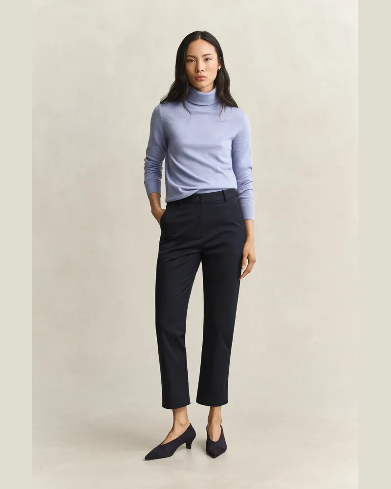 Gant Damen Classic Slim Fit Chinohose EVENING Blau Evening
