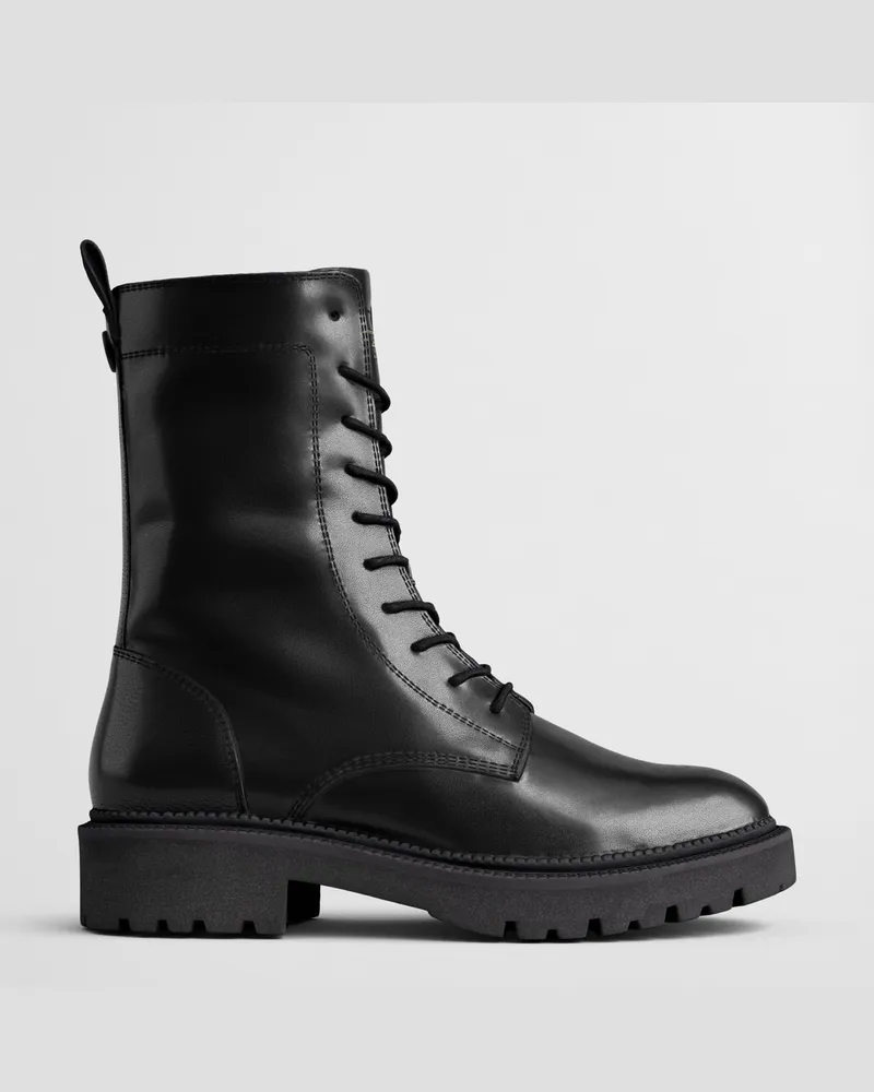 Gant Damen Keliin Schnürstiefel aus Leder 