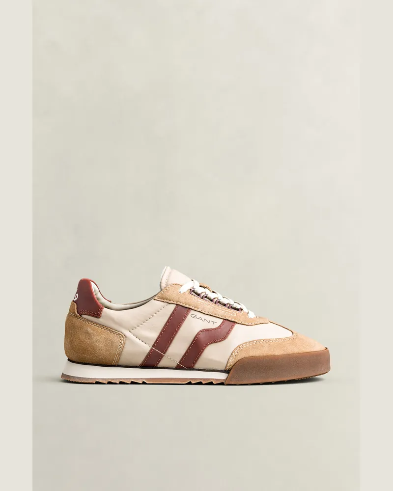 Gant Herren Baylle Sneaker aus Veloursleder TAUPE BEIGE Taupe