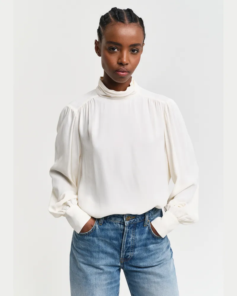 Gant Damen Stehkragenbluse 