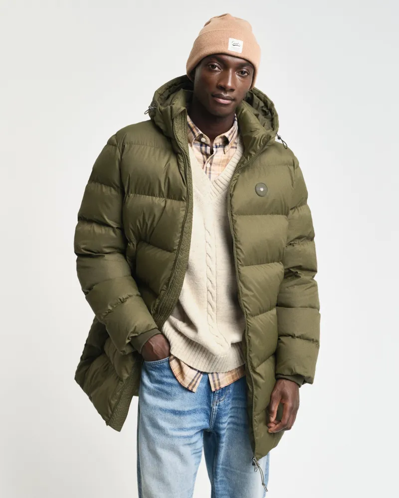 Gant Herren Mittellange Active Cloud Jacke 