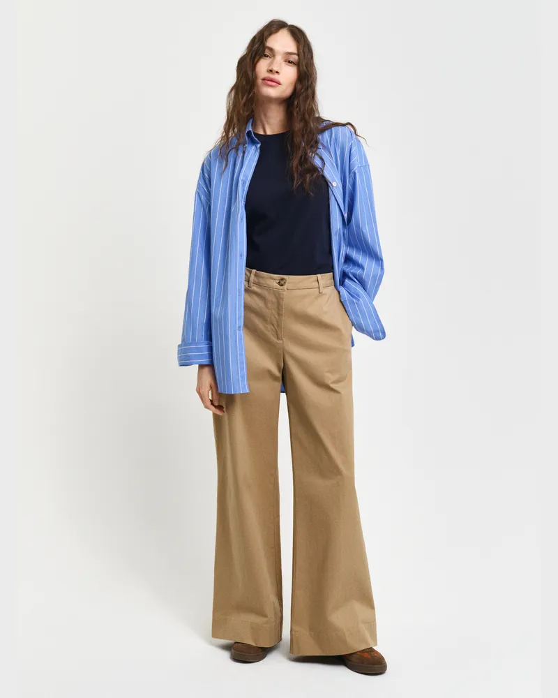 Gant Damen Relaxed Fit Bootcut-Chinohose 