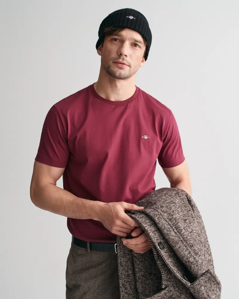 Gant Herren Regular Fit Shield T-Shirt 