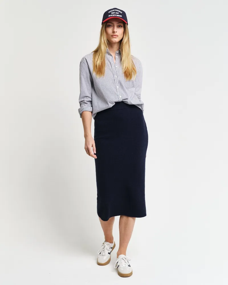 Gant Damen Strickrock aus Wolle 