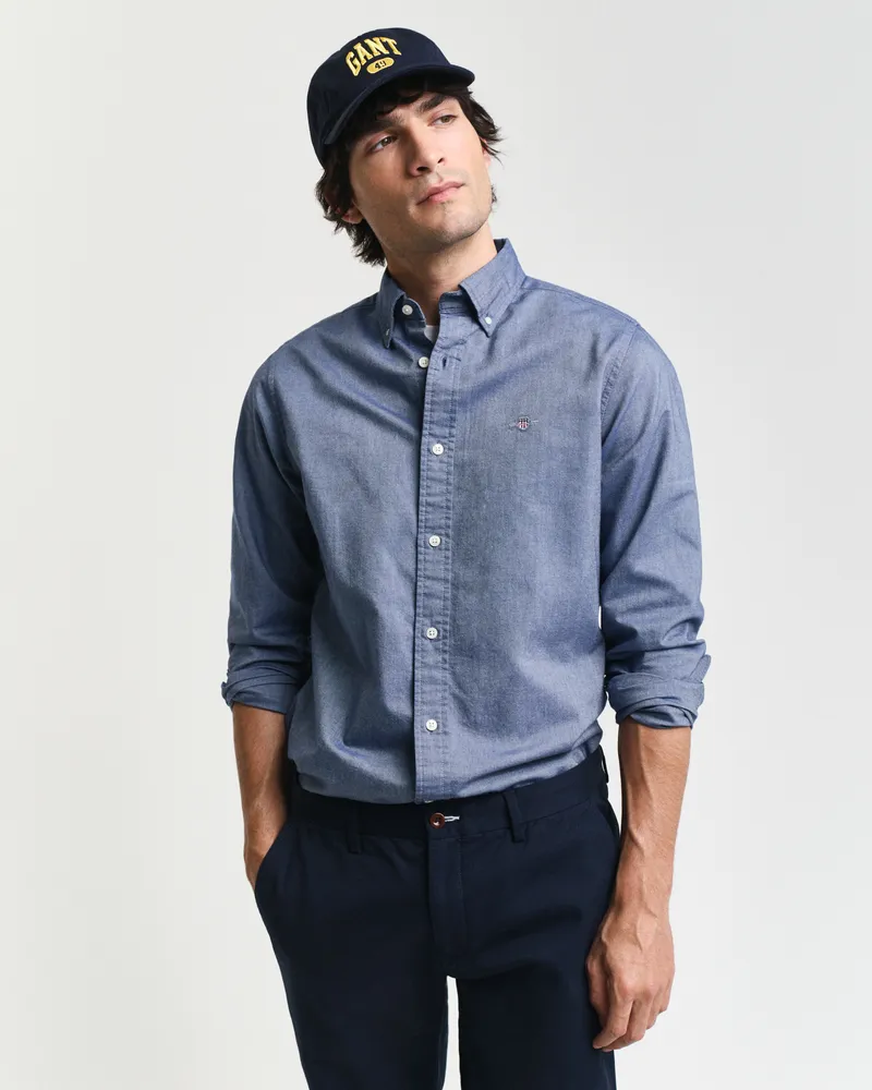 Gant Herren Slim Fit Classic Oxford-Hemd 