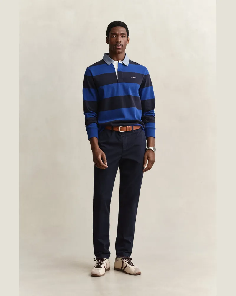 Gant Herren Classic Slim Fit Chinohose EVENING Blau Evening