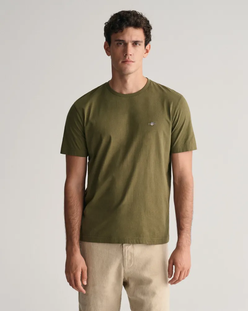 Gant Herren Regular Fit Shield T-Shirt 