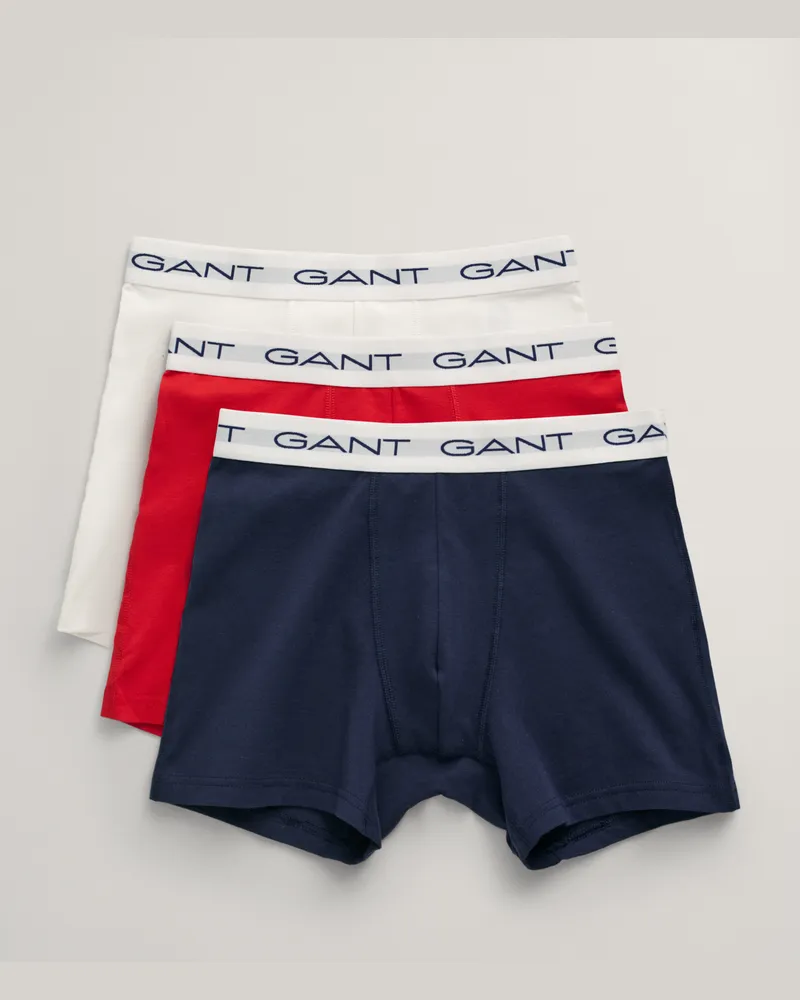 Gant Herren 3er-Pack Boxershorts  Multicolor Multicolor