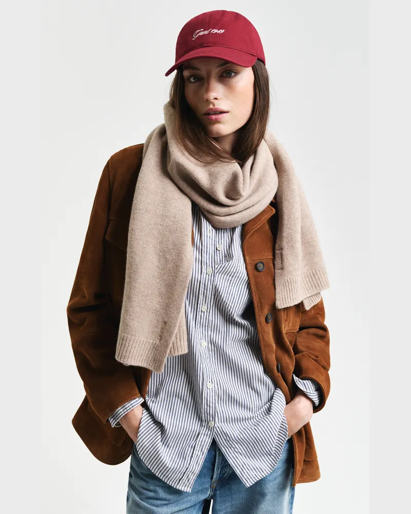 Gant Damen Strickschal aus Wolle 