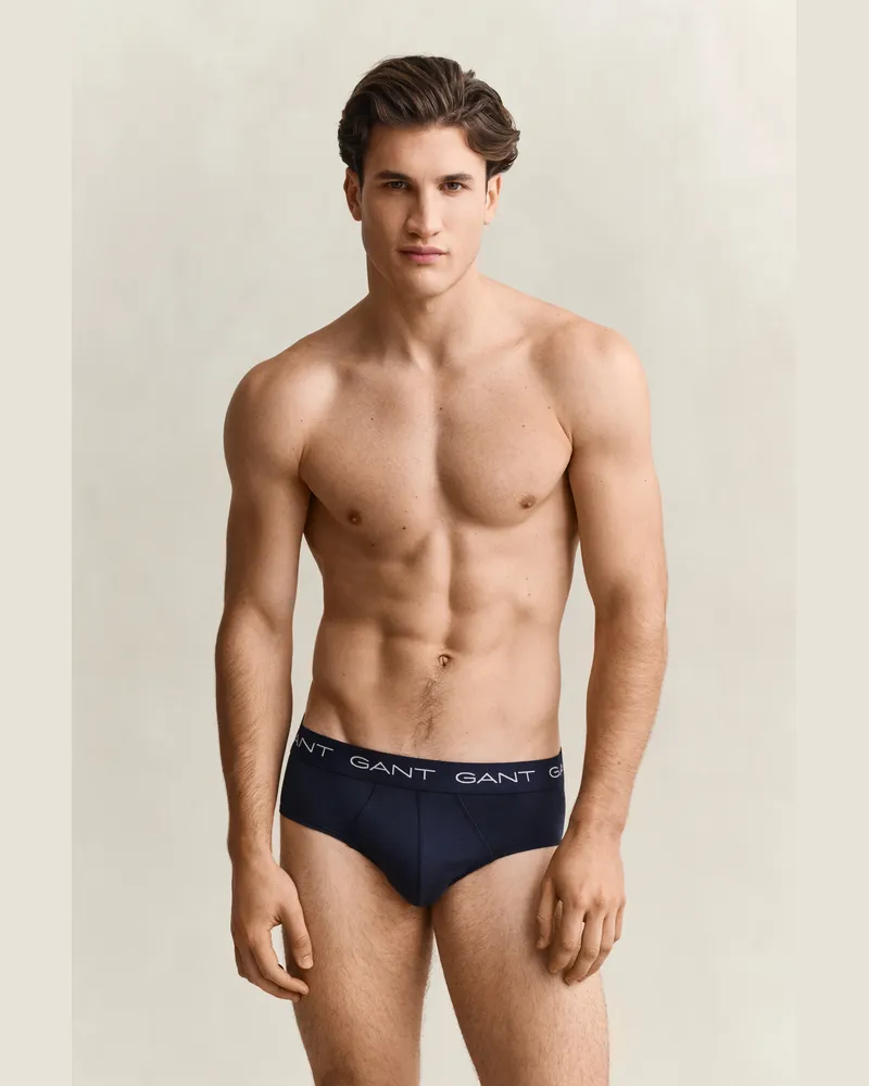 Gant Herren 3er-Pack Unterhosen MARINE Marine